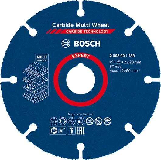 Meuleuse Bosch GWS 18-125 V-LI 125 mm + 2 batteries ProCORE 18 V 8.0 Ah +  chargeur + L-BOXX - BOSCH - 060193A30H