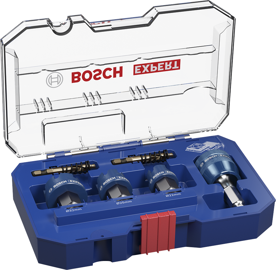 Expert Sheet Metal Hole Saw Sets Bosch Professional