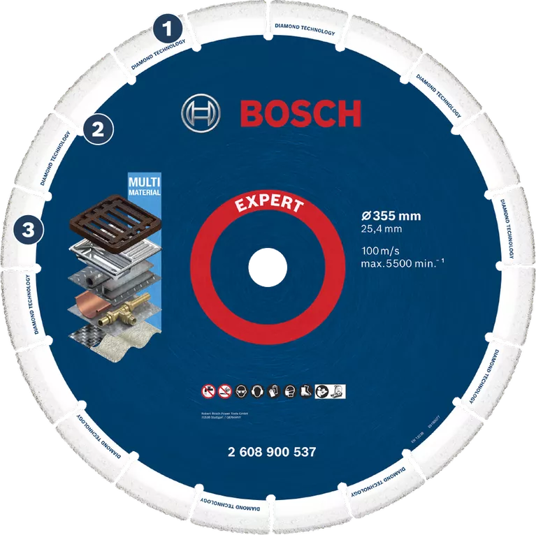 EXPERT Diamond Metal Wheel Cutting Disc - Bosch Professional