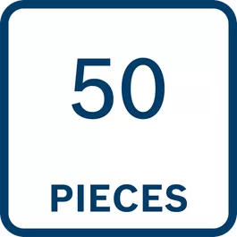  50 pieces