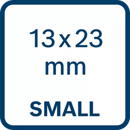  Small – 13x23mm