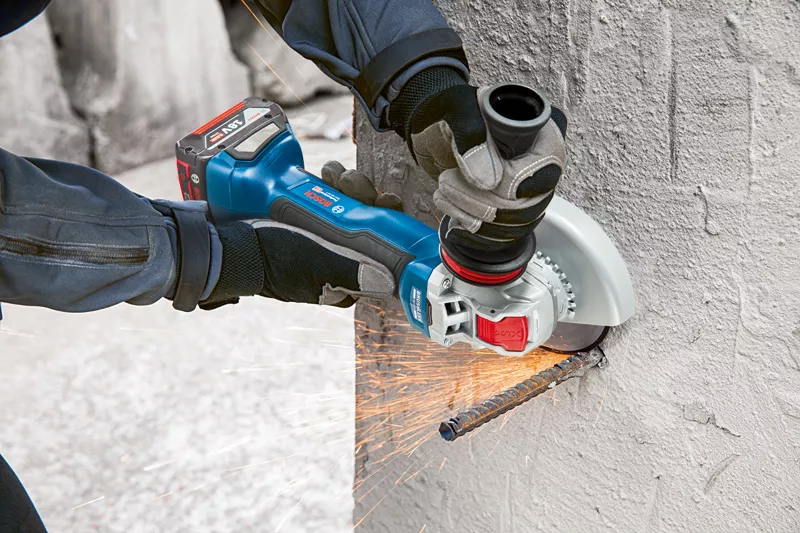 GWX 18V 10 P Cordless Angle Grinder with X LOCK Bosch Professional