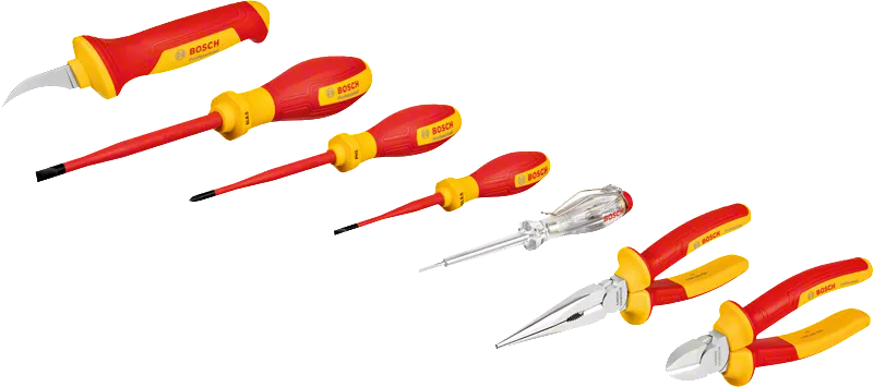 VDE Hand Tools Set mixed 7pc