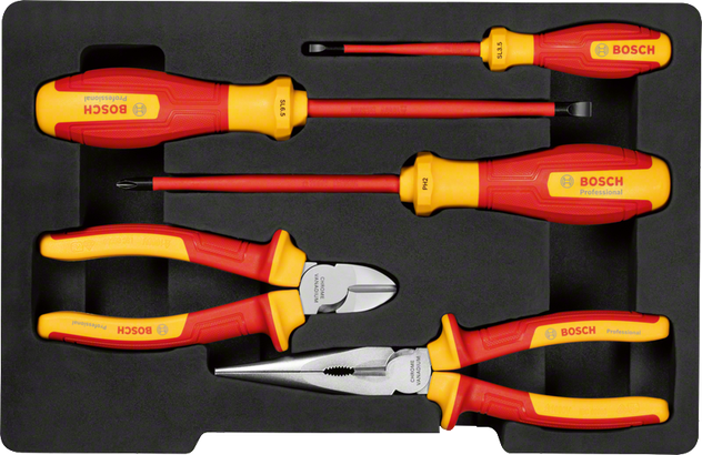 VDE Hand Tools Set mixed 5pc
