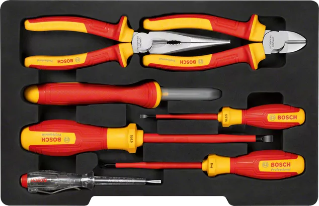 VDE Hand Tools Set mixed 7pc