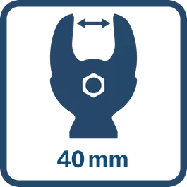  Cable Diameter of Max. 40mm