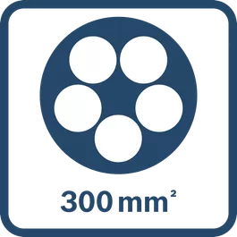  Cable Size of Max. 300mm²