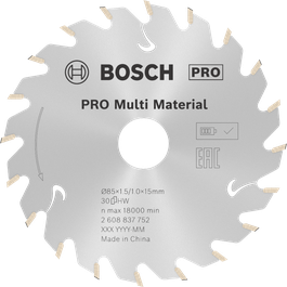 PRO Multi Material cordless Circular Saw Blade