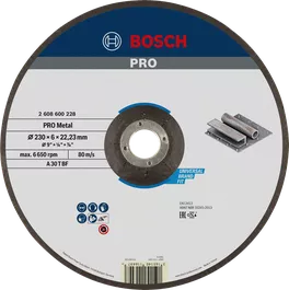 PRO Metal Bonded Grinding Disc