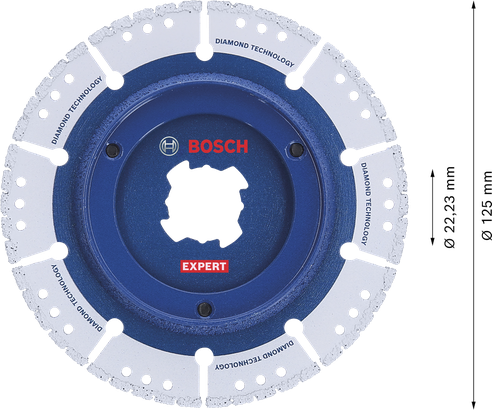 EXPERT Diamond Pipe Cut Wheel