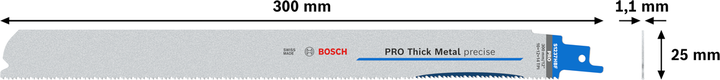 PRO Thick Metal precise S1237HBF