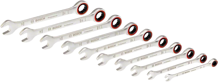 Ratchet Spanner Set 10 pc