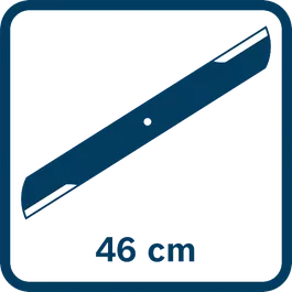  Lawn Mower blade diameter