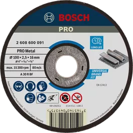 PRO Metal Bonded Cutting Disc