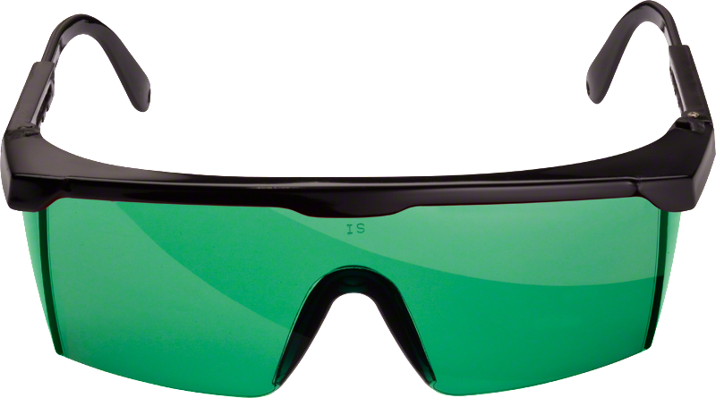 Laser viewing glasses (green)