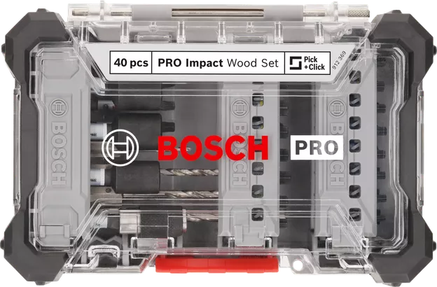 طقم PRO Impact Wood Set للاستخدام مع الخشب