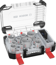 PRO Multi Material PC Plus Hole Saw Set