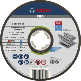 PRO Stainless Steel and Metal Bonded Cutting Disc