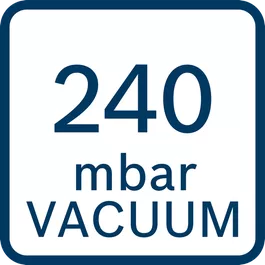  240 mbar Vacuum
