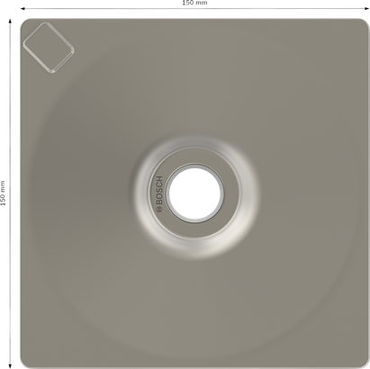 PRO SDS max Tamping Plate