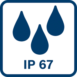 Пыленепроницаемость и защита от погружения в воду на глубину до 1 м по классу IP67 