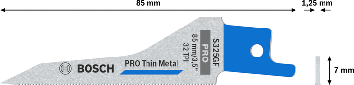 شفرة PRO Thin Metal S325GF