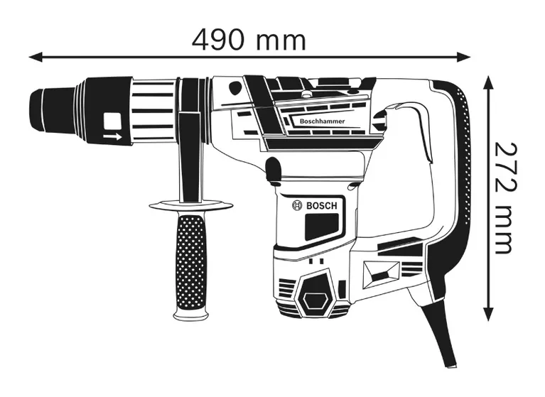 GBH 5-40 D with SDS Bosch max Rotary Professional | Hammer