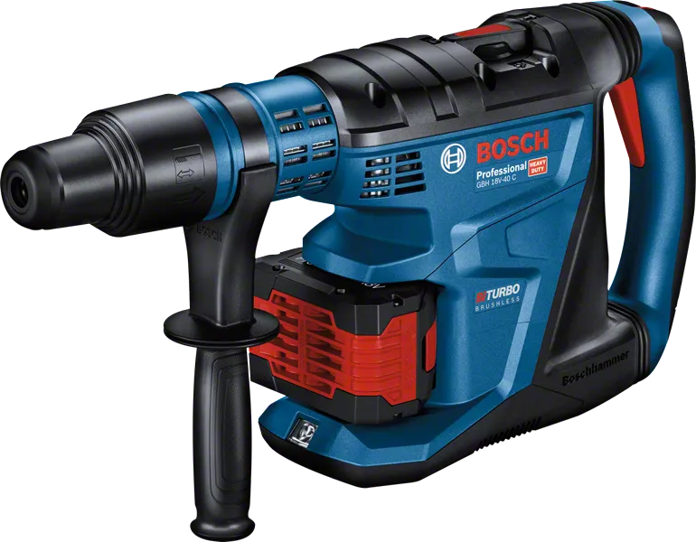 GBH 18V-40 C Cordless with | SDS BITURBO Professional Bosch Hammer max Rotary