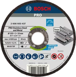 PRO Stainless Steel and Metal Bonded Cutting Disc