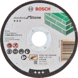 Pjovimo diskas „Standard for Stone“