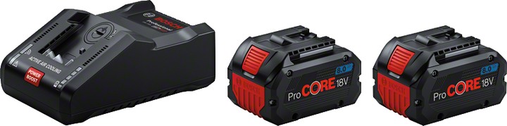 2 x ProCORE18V 8.0Ah + GAL 18V-160 C