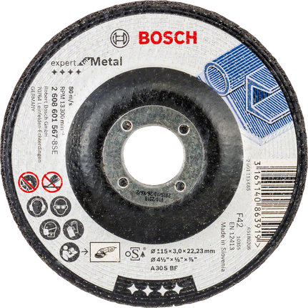 Bosch Accessories 2608602537 Disque à tronçonner diamanté standard for  ceramic 200 x 25,40 x 1,6 x 7 mm