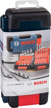 Kit de forets à hélice HSS PointTeQ, 5 pièces - Bosch Professional