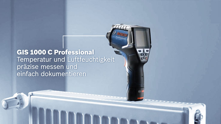 Termodetektor Bosch GIS 1000 C Professional