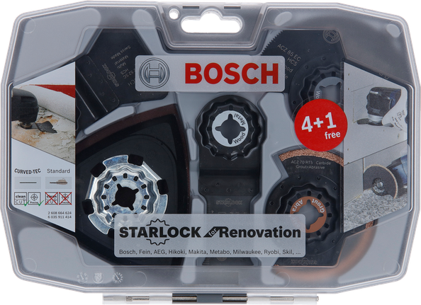 Coffret Starlock 8 lames rénovation pour outils oscillo vibrant