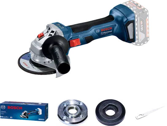Amoladora angular Bosch Professional GWS 28-180 color azul 2800 W 220 V +  accesorio