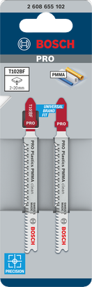 PRO Plastics PMMA clean T102BF