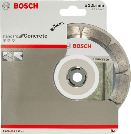 Disco Muela Diamantada Amoladora 125 Mm Bosch Hormigon 76 M2