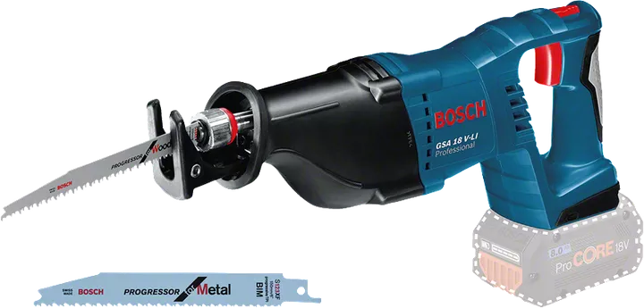 Bedrog vers bewaker GSA 18 V-LI Accureciprozaag | Bosch Professional