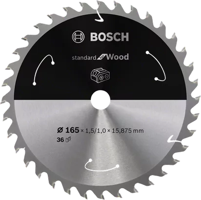 Manifestatie Individualiteit Komkommer Standard for Wood cirkelzaagblad voor accuzagen - Bosch Professional