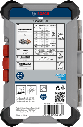 طقم PRO Impact Metal Set