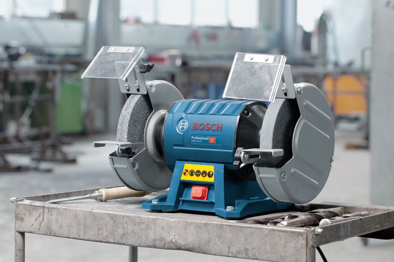 Bosch bench store grinder