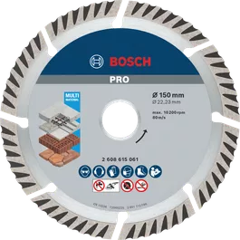 PRO Multi Material Diamond Cutting Disc