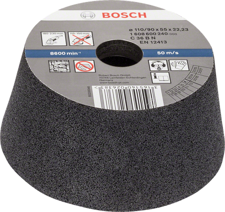 Copa Amolar Hormigón 115mm Bosch Herramientas Pergamino