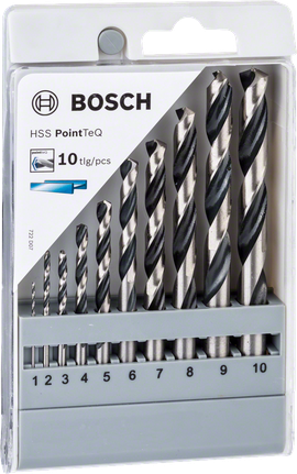 Brocas para metal Bosch HSS-PointTeQ 1,5-6,5mm 13 unidades