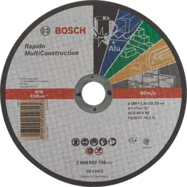 Disco de corte Multi Construction Rapido