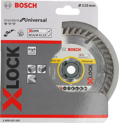 Bosch Profesional 2608602615 Estándar para disco abrasivo de corte de  diamante, plata/gris