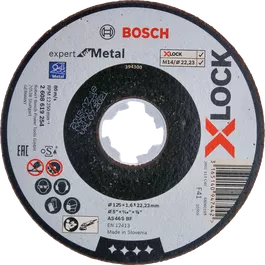 Disco de corte Expert for Metal con X-LOCK