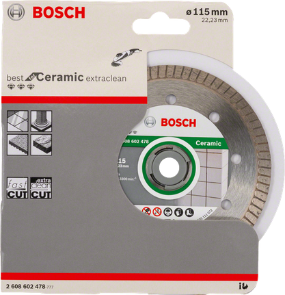 Disque à tronçonner diamanté Best for Ceramic - Bosch Professional