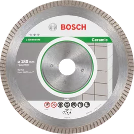 Best for Ceramic Extra Clean Turbo Diamond Cutting Disc